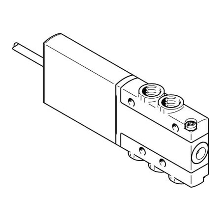 Festo Solenoid Valve MHE2-MS1H-5/2-M7-K MHE2-MS1H-5/2-M7-K
